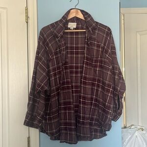M women’s flannel